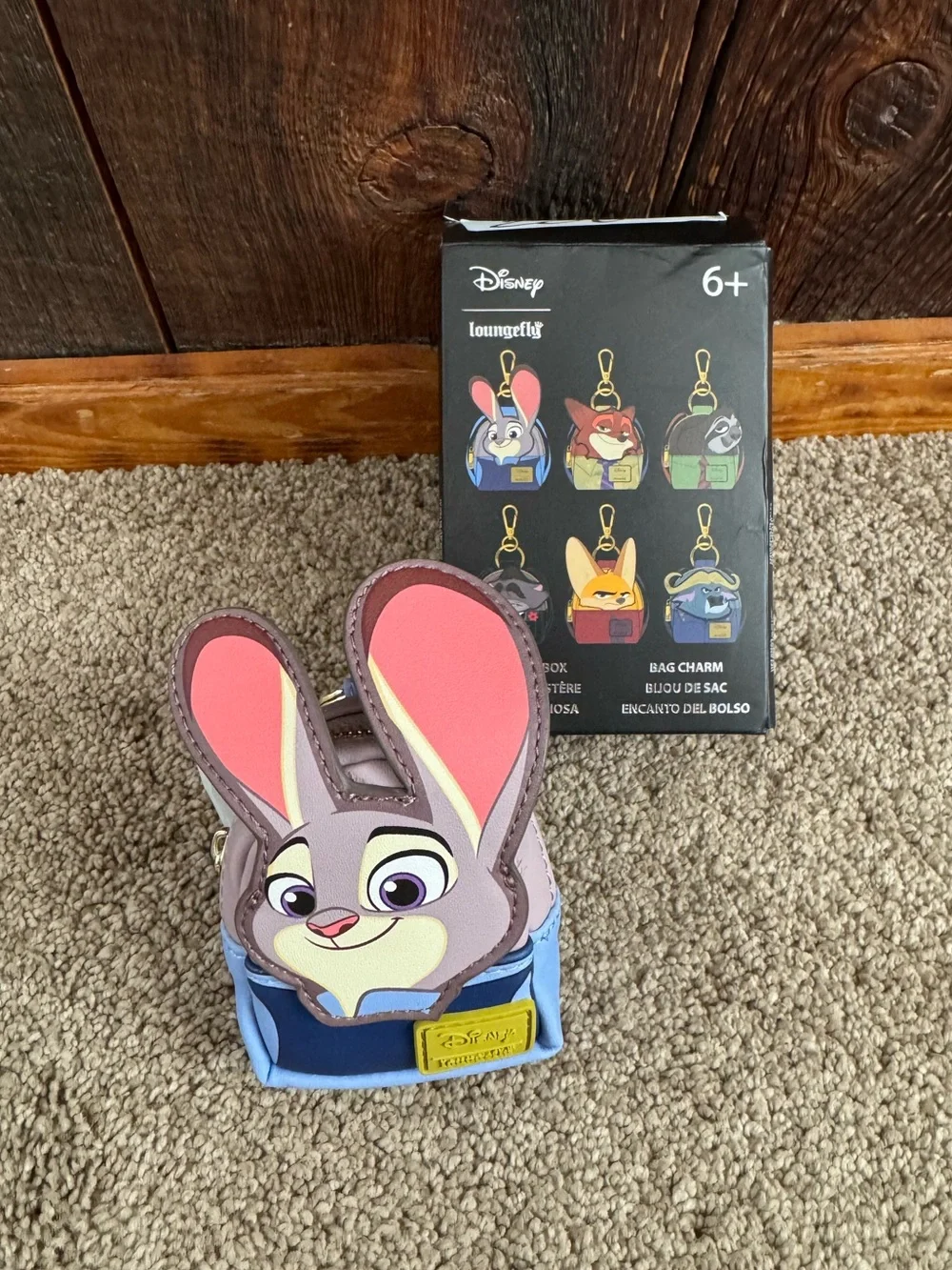 Disney Loungefly Zootopia Judy Hopps Bag Charm